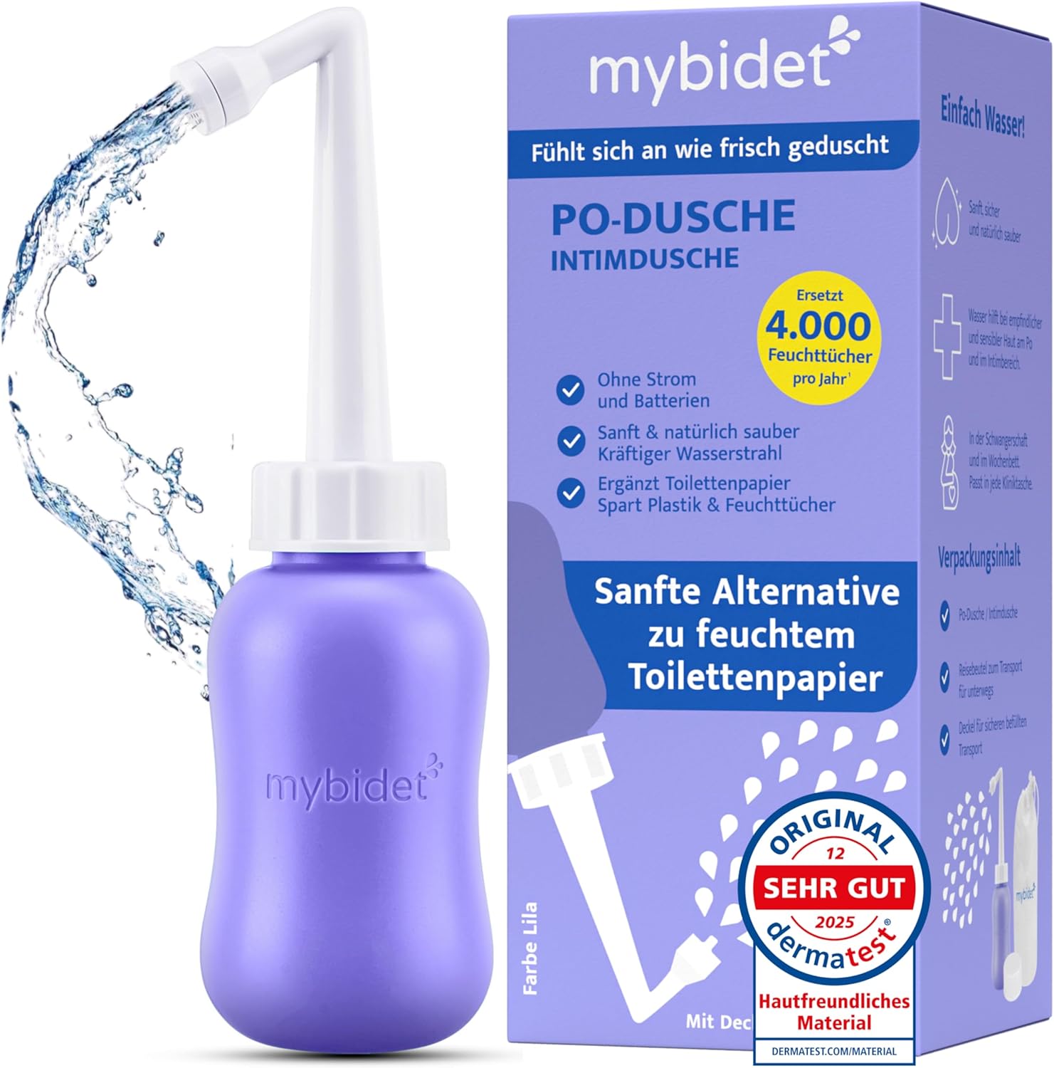 mybidet Aqua Mobile Lila