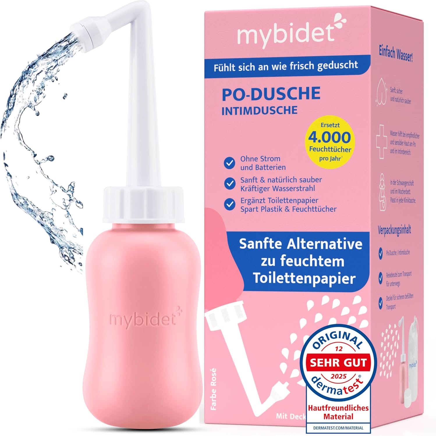 mybidet Aqua Mobile Rosé